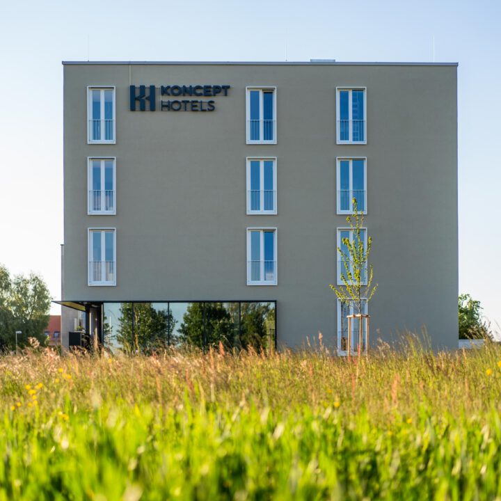 KONCEPT HOTEL Neue Horizonte Außenansicht Gebäude